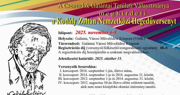 A PAFI - Kodály Zoltán Nemzetközi Hegedűverseny egyedülálló esemény, amely a klasszikus zene iránti szenvedélyt és a tehetséget ünnepli. Ez a verseny nem csupán a hegedűsök számára nyújt lehetőséget, hanem a zeneirodalom gazdag örökségét is életre hívja, 